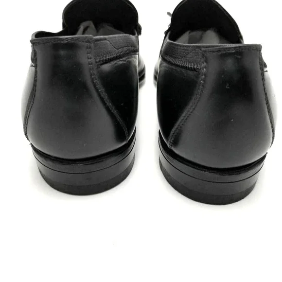 Johnston & Murphy Men Loafer Tasseled Leather Shoe - Picture 8 of 10